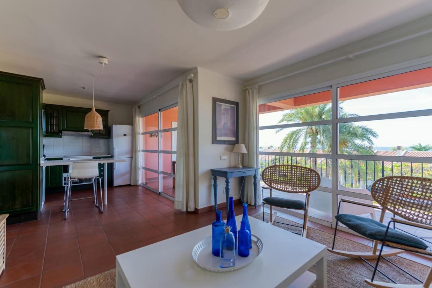 Gran Terraza Con Vistas Al Mar Apartment Pasito Blanco Luaran gambar
